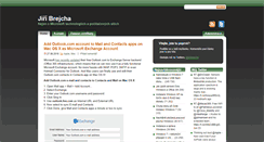 Desktop Screenshot of jiribrejcha.net
