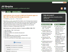 Tablet Screenshot of jiribrejcha.net